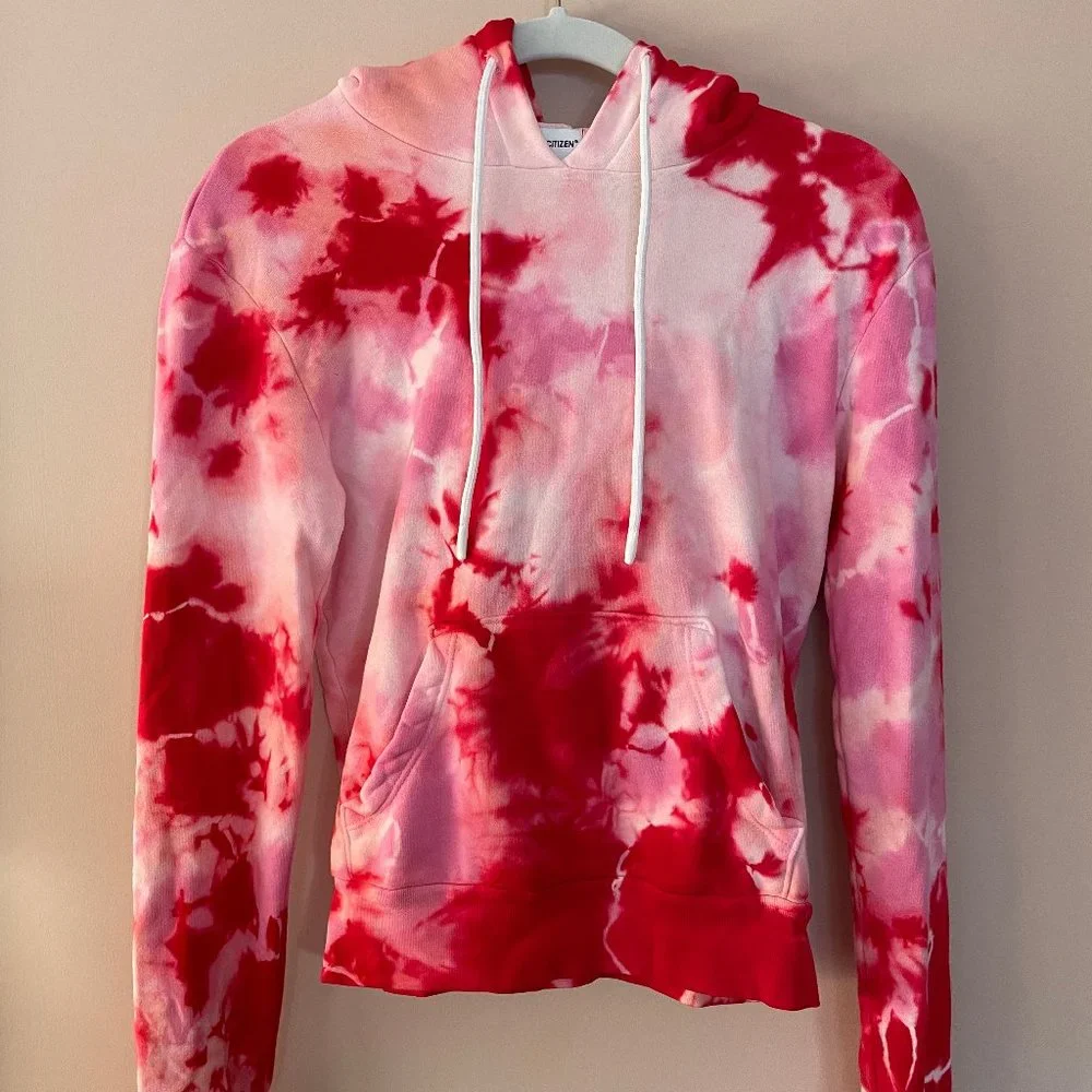Boulder Hoodie - XS / Cherry + Flamingo - Picture 2 of 4